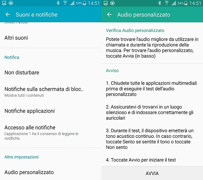 S4 audio