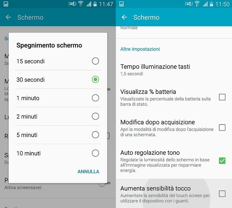 S4 display ITA