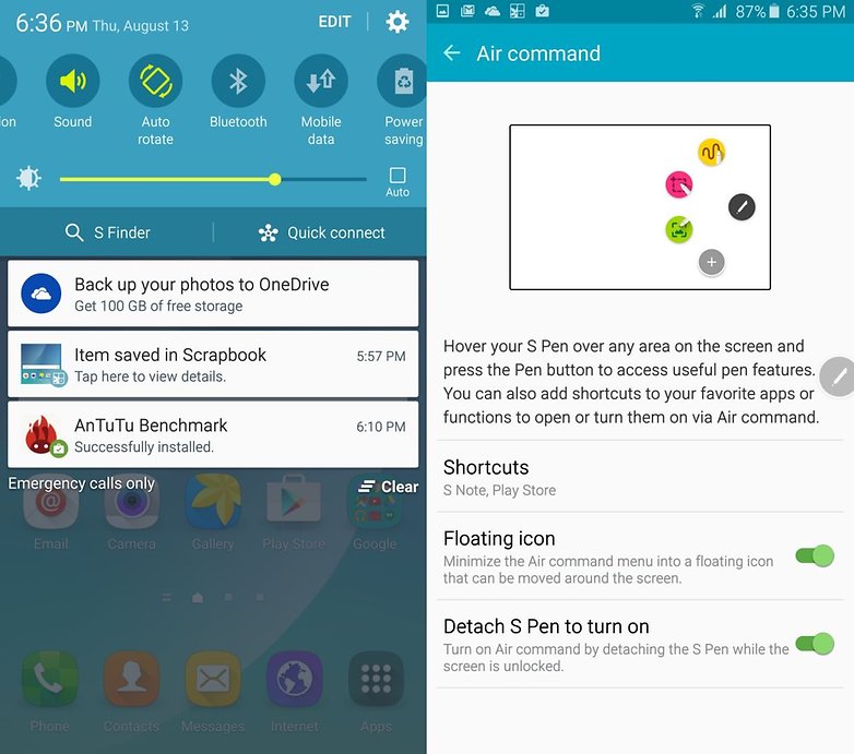 Sasmung Galaxy Note 5 software
