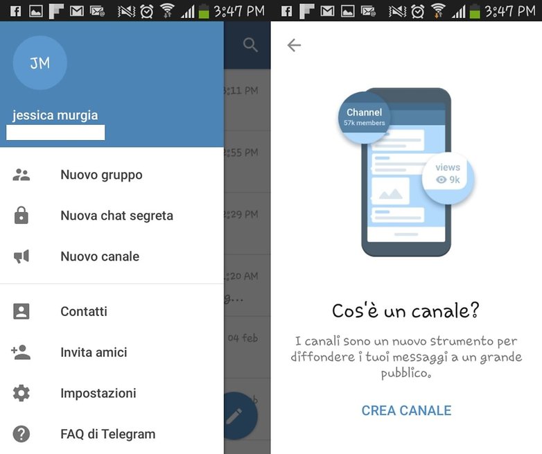 Telegram canali ITA