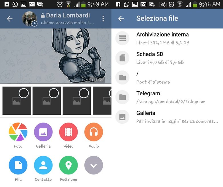 Telegram file