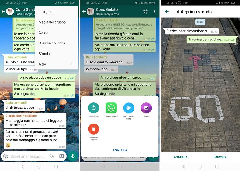 WhatsApp sfondo