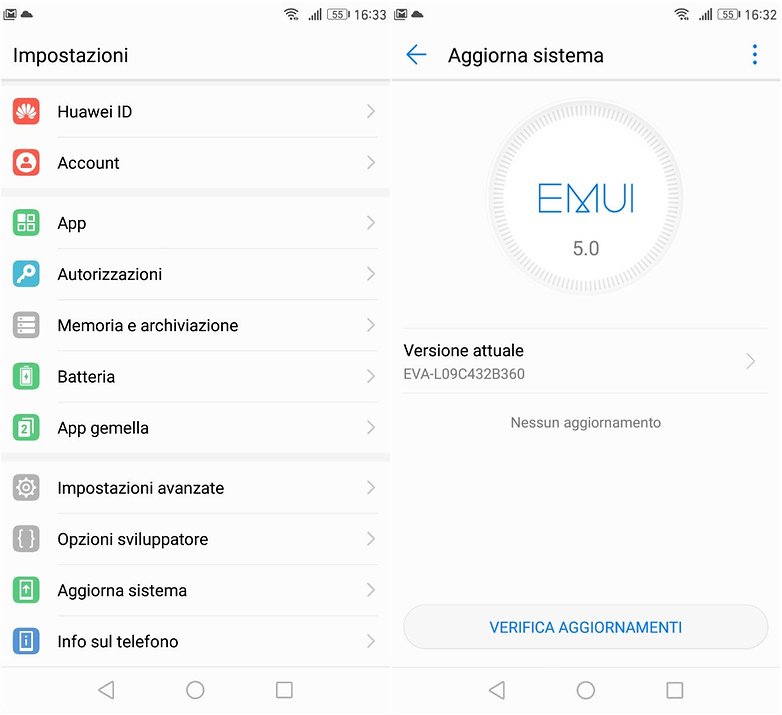 aggiornamento