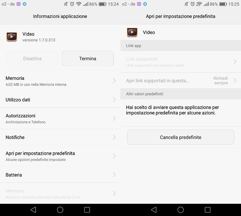 app predefinite