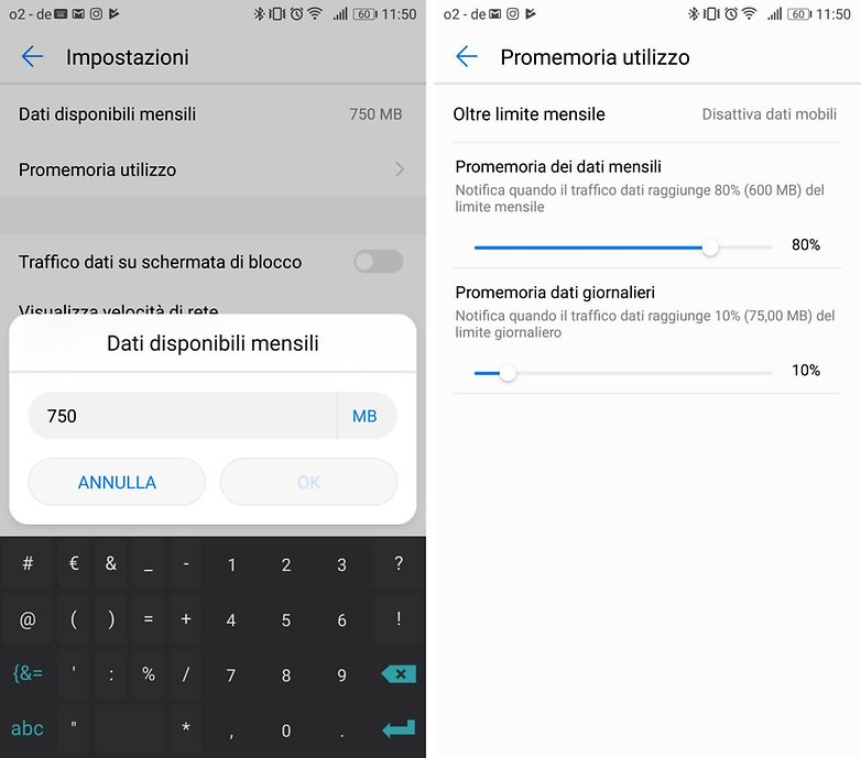data limit