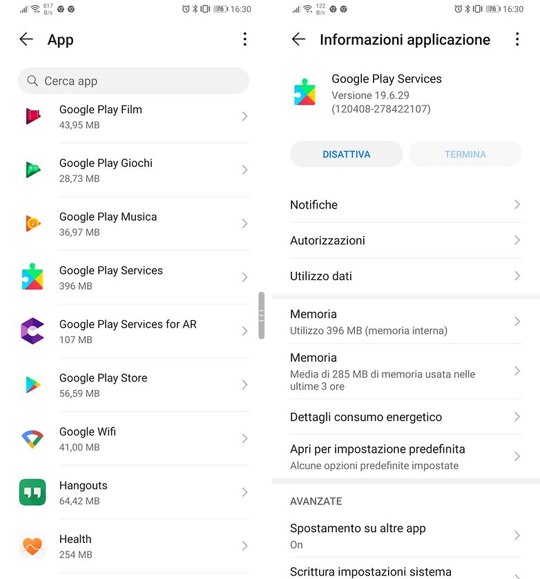 google play services