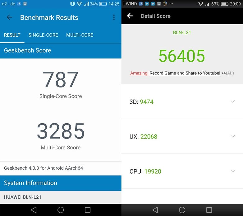 honor 6x benchmark