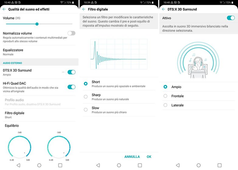 lgg7 audio