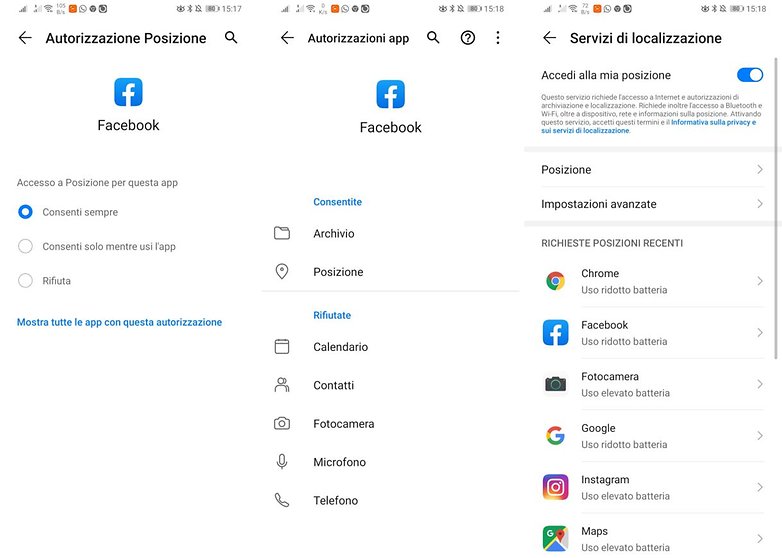 localizzazione android10
