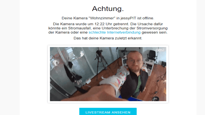 nest eric notifica
