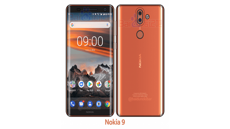 nokia 9 render