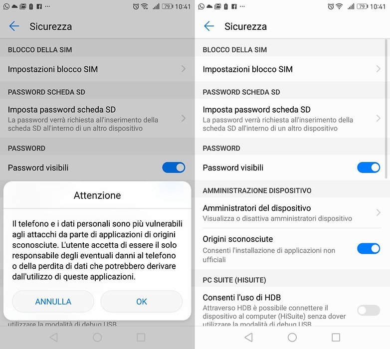 origini sconosciute ITA