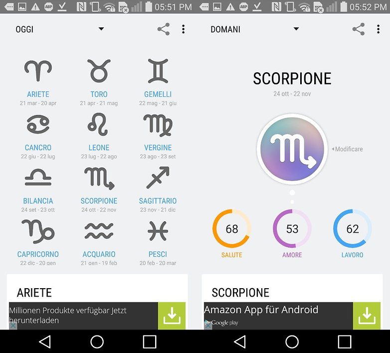 oroscopo