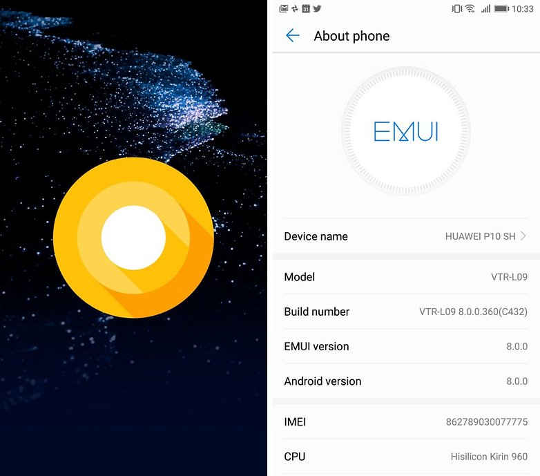 p10 oreo