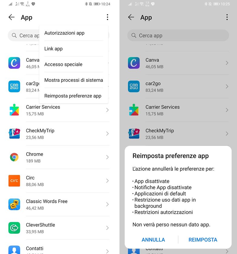 preferenze app2