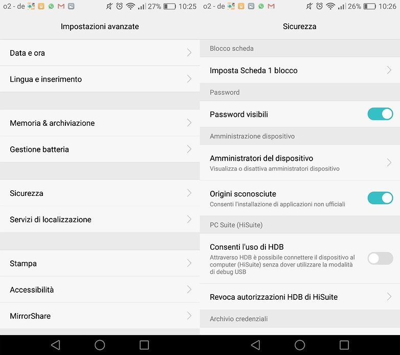 sicurezza apk
