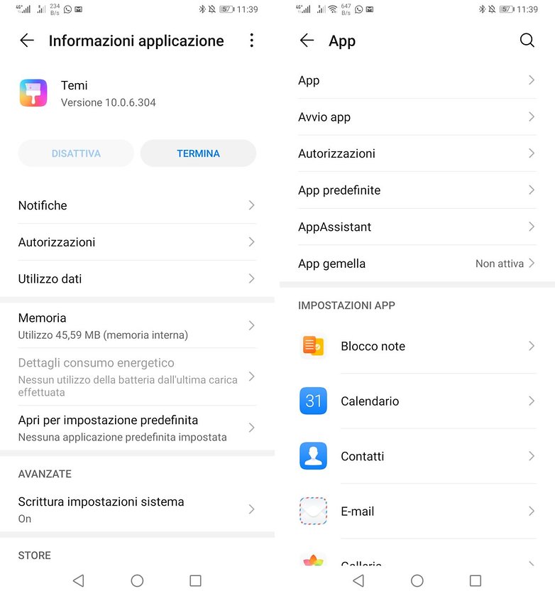 system apps
