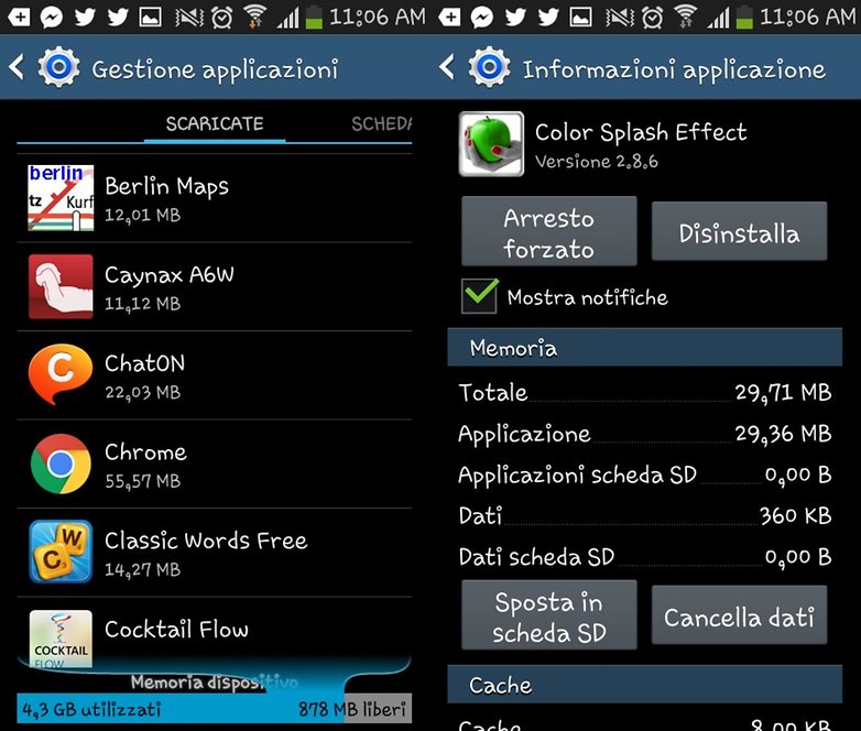 uninstall apps