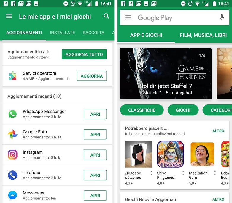 update playstore