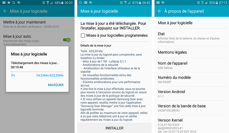 android 5 1 1 lollipop galaxy s6 sm 920f images 01
