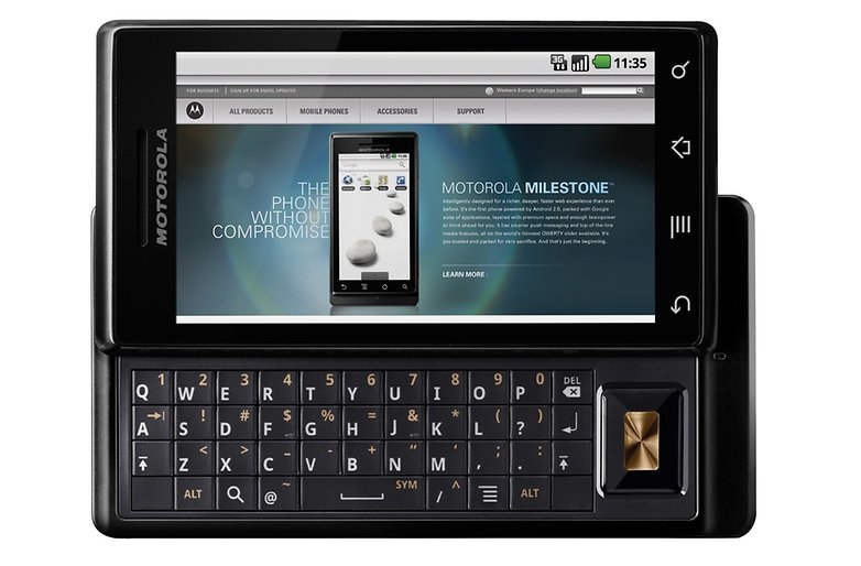 android 5 choses moments forts qui marquent motorola droid milestone image 01