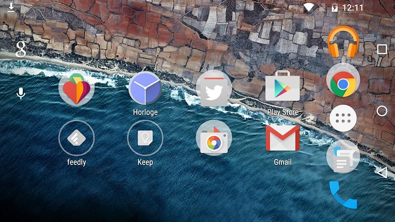 android m date sortie nouveautes fonctionnalites image launcher lanceur applications mode paysage images 01