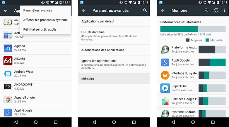 android m gestion memoire ram images 01