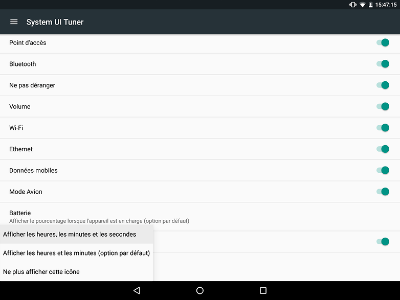 android n date sortie nouveautes fonctionnalites heures minutes secondes horloge image 00