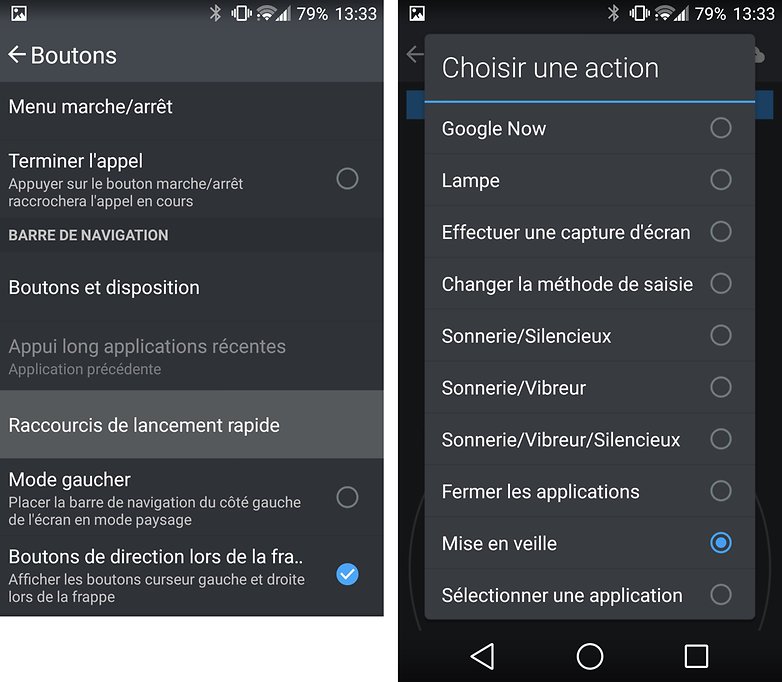 android oneplus one raccourcis lancement rapide appareil photo camera image 00