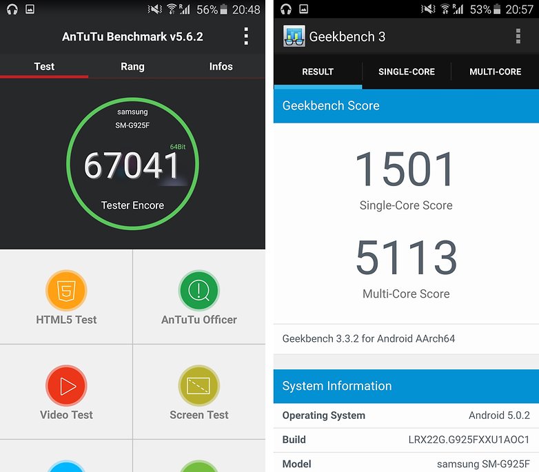 s6 lite 2022 geekbench