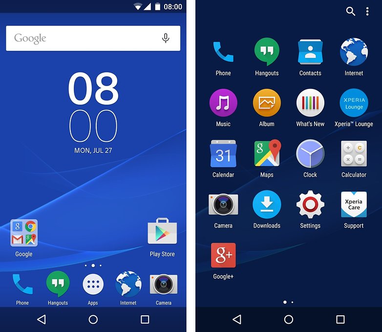 android sony xperia ui nouvelle interface 2015 epuree extraits images by tony balt for androidpit france 00