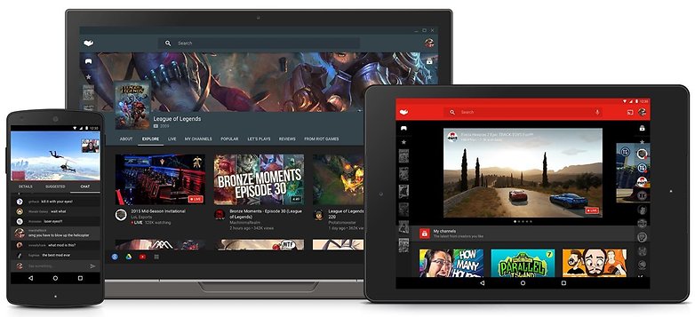 android youtube gaming concurrent twtich sortie officielle grand public aout 2015