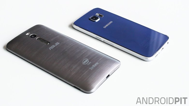 asus zenfone 2 ze551ml vs samsung galaxy s6 sm g920f androidpit france copyright design finition images 04