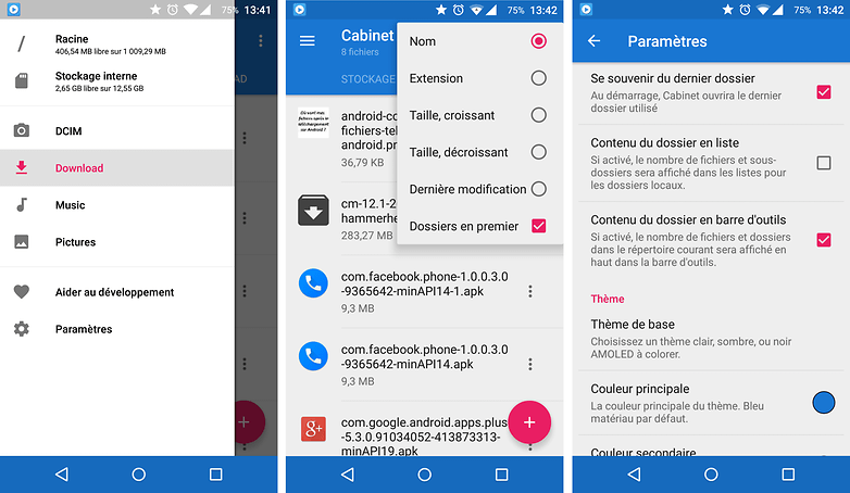cabinet beta androidpit france meilleurs gestionnaires fichiers android