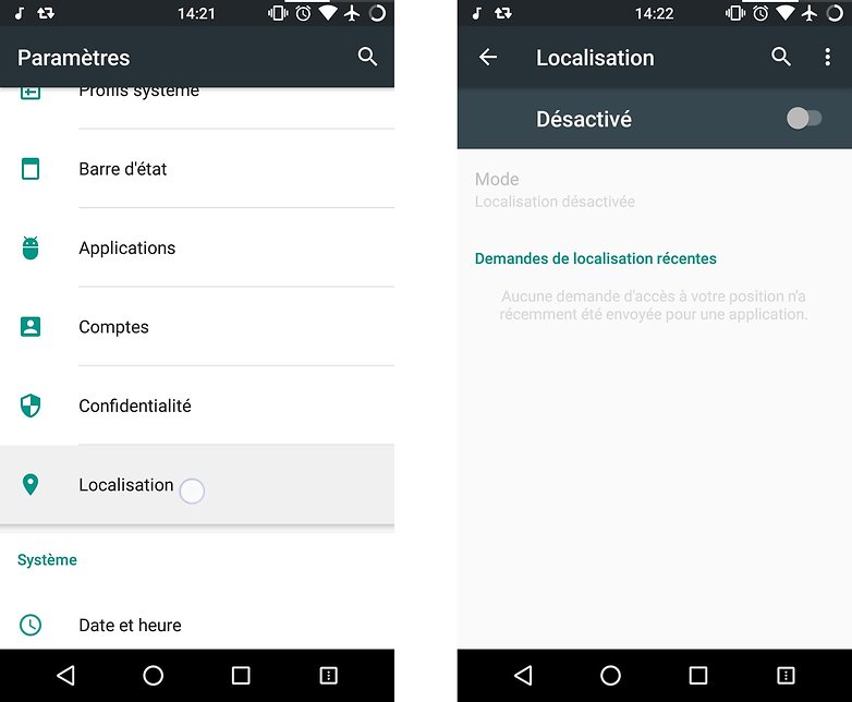 comment desactiver localisation applications android images 01