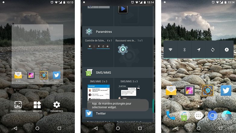 comment installer widget android kitkat lollipop marshmallow images 00