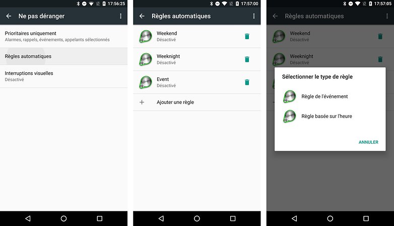 fonctions cachees android n ne pas deranger regles automatiques images 01