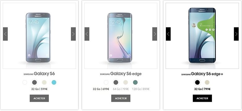 galaxy s6 edge plus points faibles prix haut image 00