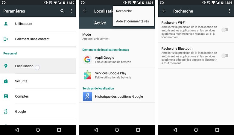google maps comment resoudre probleme batterie android image 02