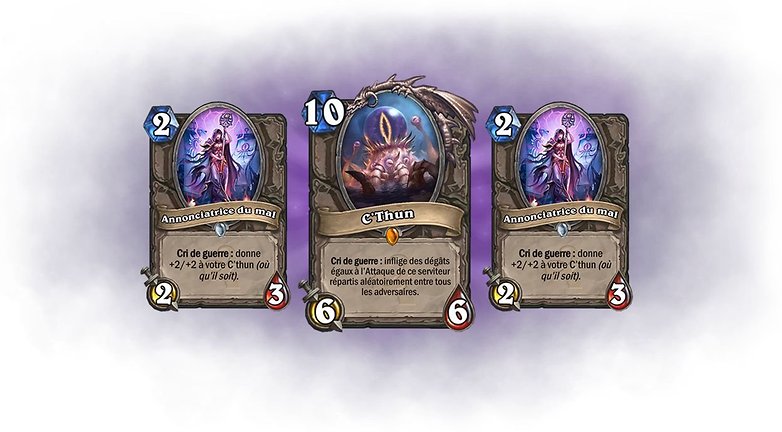 installer hearthstone smartphone android apercu cartes les murmures des dieux tres anciens image 00