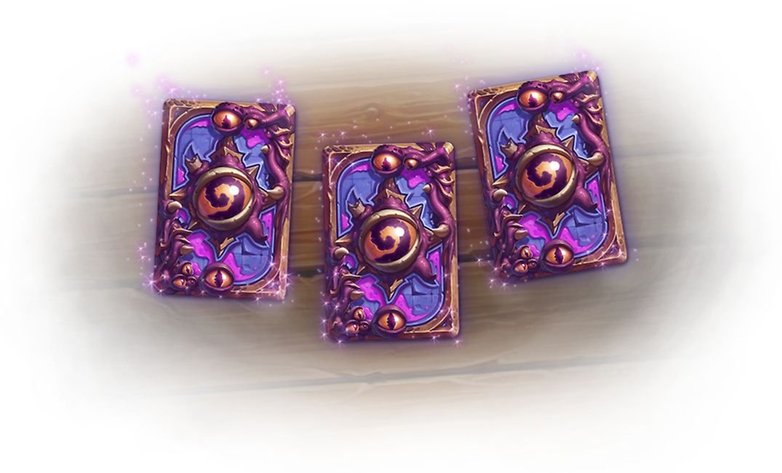 installer hearthstone smartphone android dos de cartes les murmures des dieux tres anciens image 0