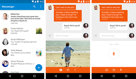 Télécharger la nouvelle version de Google Messenger  AndroidPIT