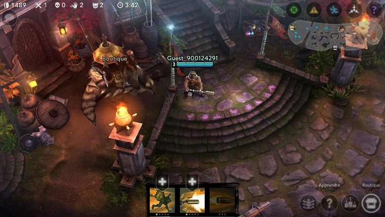 jeux alternatives dota android vainglory 2