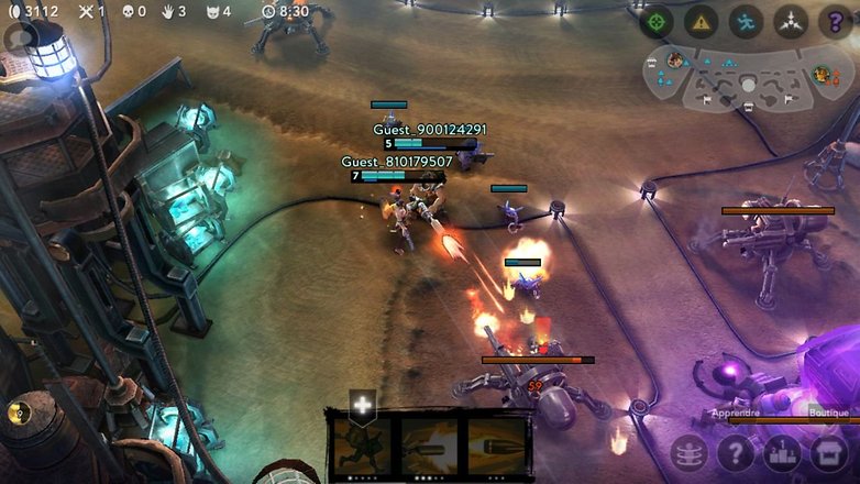 jeux alternatives dota android vainglory 4
