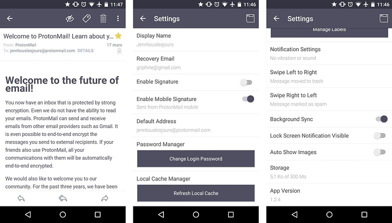 meilleures applications mail android protonmail images 02