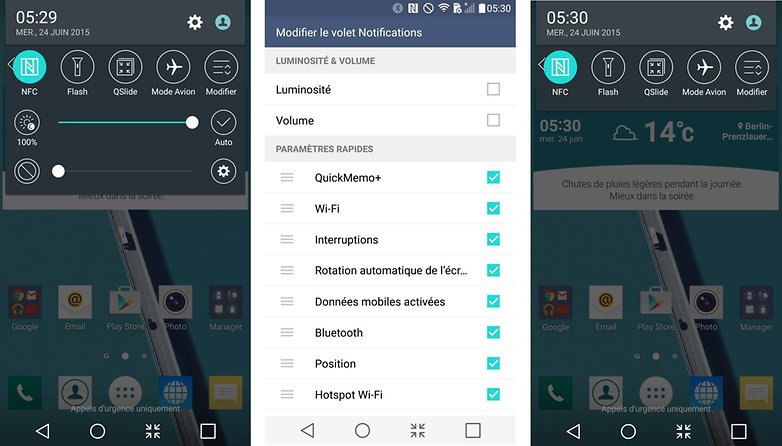 meilleurs trucs astuces lg g4 amelioration espace barre notifications images 00