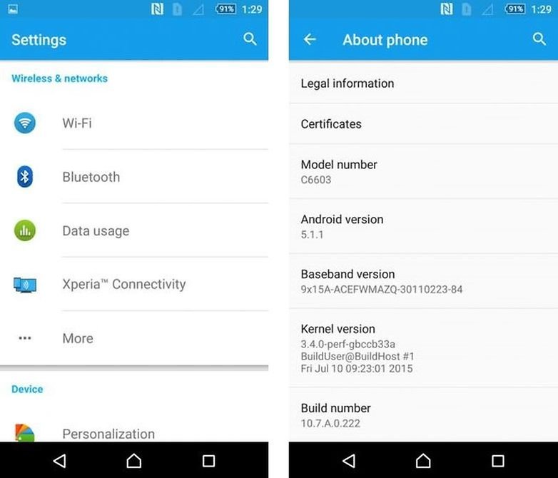 mise a jour android lollipop smartphones tablettes image mise a jour sony xperia z zl zr tablet z lte blabla image 00