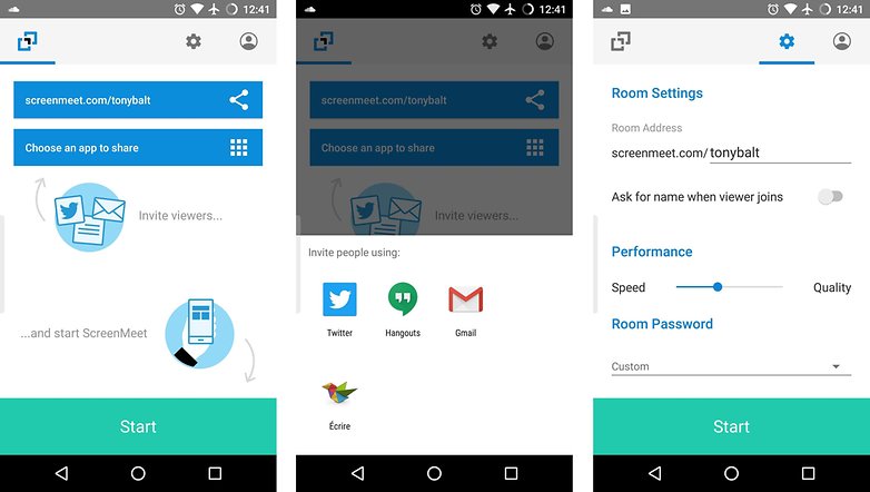 screenmeet comment partager video ecran android steaming images 00