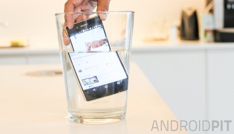 Sony y su recomendación de no usar los Xperia bajo el agua