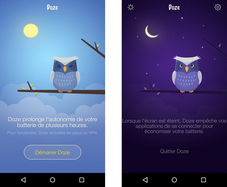 test comparatif doze vs greenify fonctions telechargement images 00